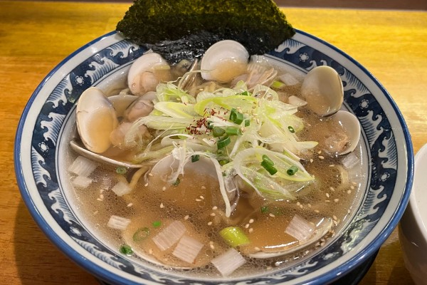 「はまぐりラーメン」@和風楽麺 四代目 ひのでや 大宮店の写真