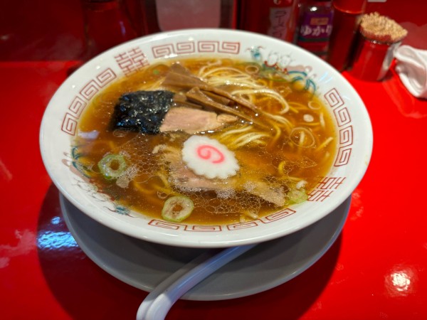 「ラーメン　700円」@マルフル食堂 市役所通り店の写真