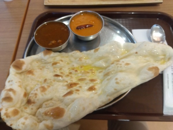 「ハーフ＆ハーフセット(890円)」@Go!Go!Mumbai レイクタウン店の写真