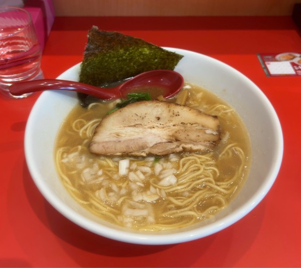 「社長らーめん こってり豚骨醤油 中太麺ストレート」@らーめん事業部の写真