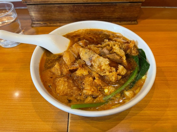 「パイコー担々麺」@我流坦々麺  竹子 天神下店の写真