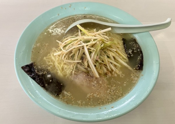 「塩ネギラーメン(大)」@ラーメンショップ 前沢店の写真