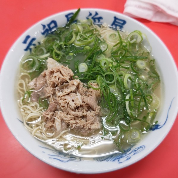 「ラーメン(550円)」@元祖 長浜屋の写真