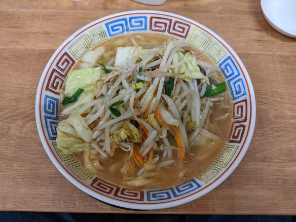 「たんめん(太麺)：850円」@らーめん藤加の写真