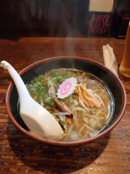 「塩ラーメン」@ラーメン居酒屋アサヒの写真