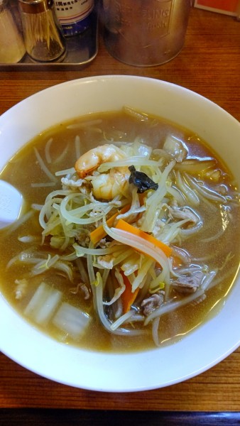 「五目麺　1100円」@手打ちらーめん はやぶさの写真