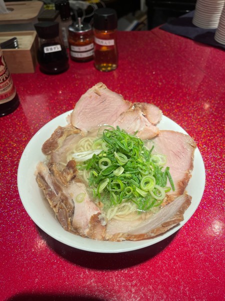 「あっさり+肉増し（1150円）」@ラーメン ビスカの写真
