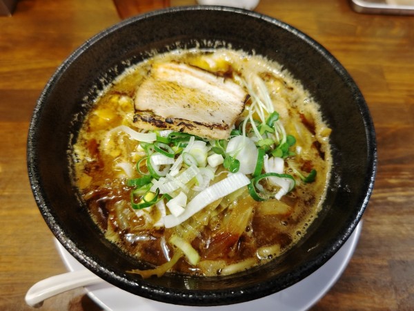 「味噌ラーメン」@濃厚つけ麺 茜堂の写真