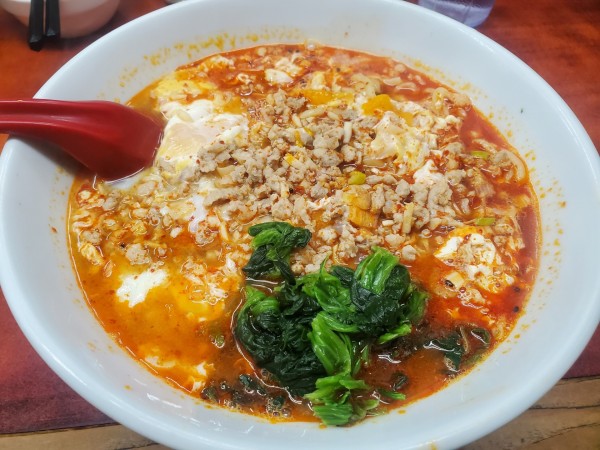 「上大岡西たんたたん太麺９００円」@らーめん ドラごんちの写真