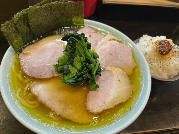 「チャーシューメン　小ライス ¥1,200」@家系ラーメン ジェット家の写真