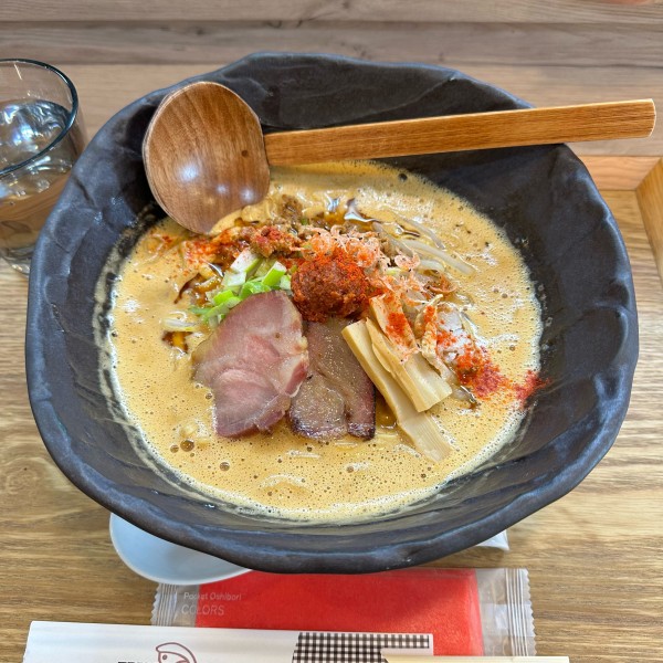 「辛みそ濃厚えびそば」@えびそば 緋彩の写真