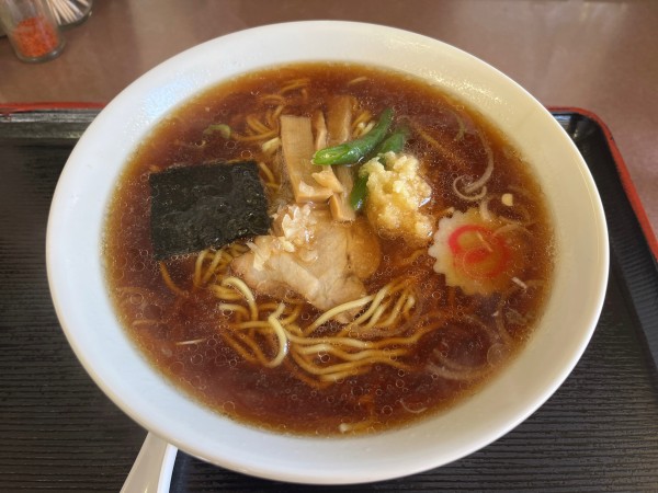 「にんにくラーメン　640円」@三ツ木屋食堂の写真