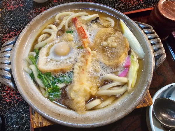 「【冬限定】鍋焼きうどん　950円」@藪きんの写真