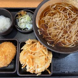 朝そば450円ｺﾛｯｹCP