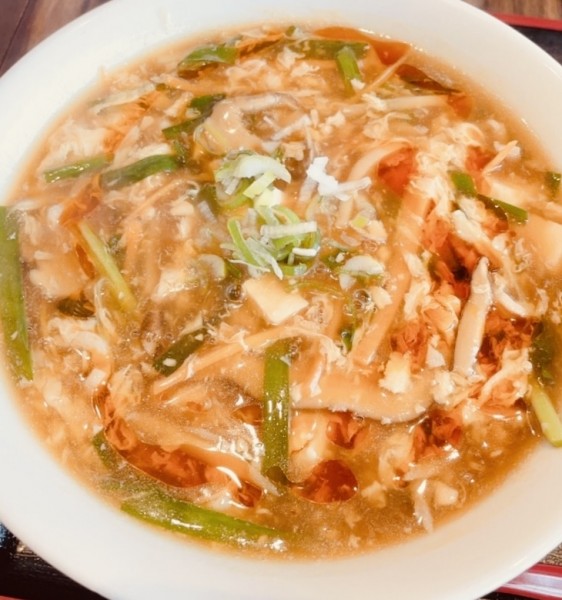 「850円_ 酸辣湯麺」@元祖餃子舗 珉珉 飯田橋店の写真