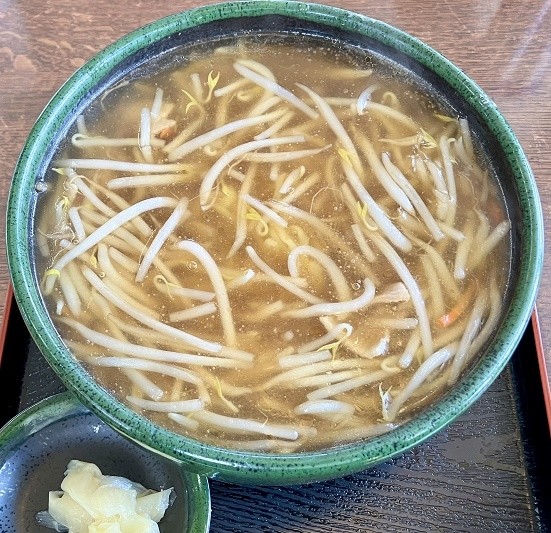 「あんかけ もやしラーメン(大盛麺)」@らーめん つくしん坊の写真