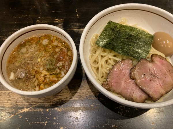 「特製つけそば」@中華そば しながわの写真