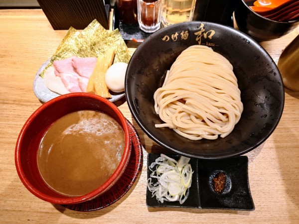 「特製つけ麺 並」@つけ麺 和の写真