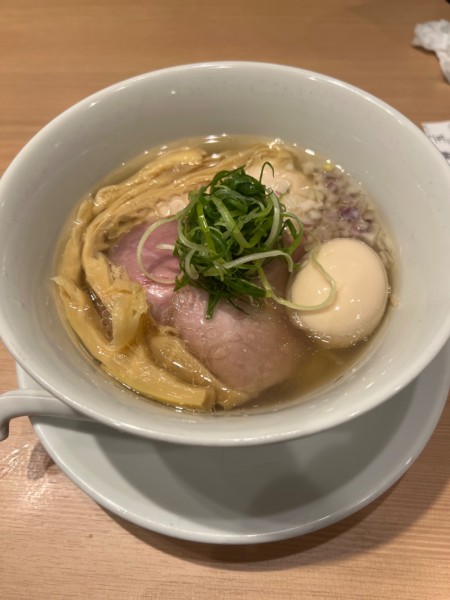 「ポルチーニ香る特製塩らぁ麺(¥1100)」@麺処しのぶの写真