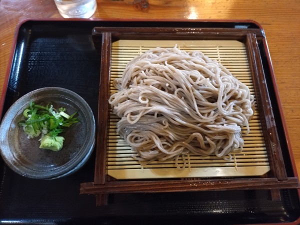 「ざるそば900円」@そば処 祖谷美人の写真