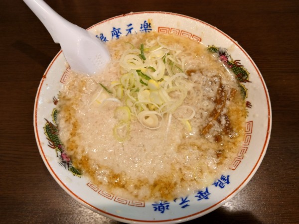「元ラーメン¥770+ライス¥150」@銀座元楽の写真