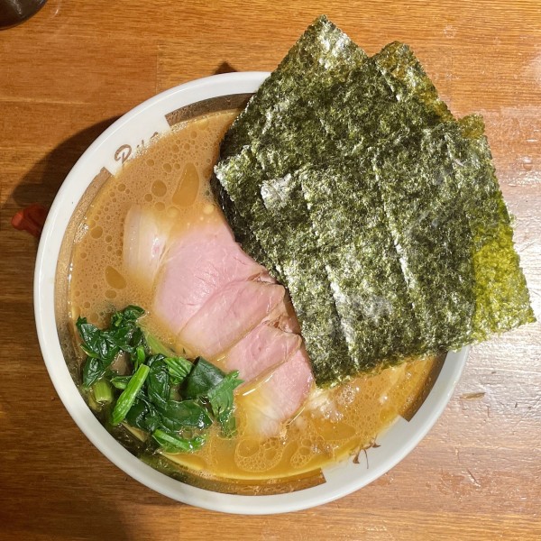 「アサヒスーパードライ→ チャーシューメン＋ライス（サービス）」@麺家 龍～Ryo～の写真