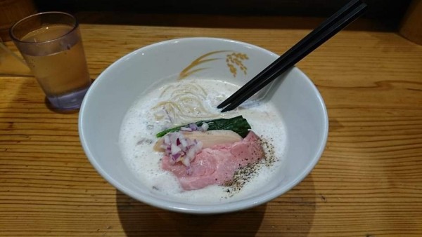 「名古屋コーチン泡白湯800円」@麦の道 すぐれの写真