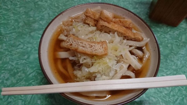 「かけうどん」@桜井うどんの写真