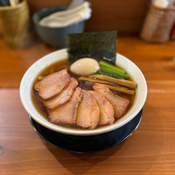 「味玉叉焼醤油ラーメン」@ラーメン たのしみの写真