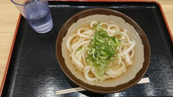 「かけうどん並」@本場さぬきうどん めりけんや 武蔵小杉店の写真