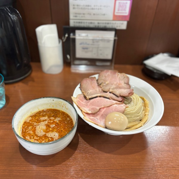「辛つけ麺(大)」@麺処うきとみの写真
