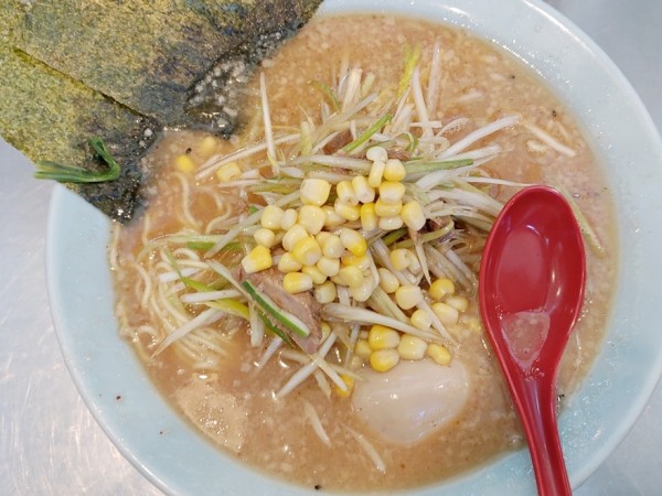 「ネギ味噌ラーメン＋味玉」@ラーメンショップ 椿 牛久店の写真