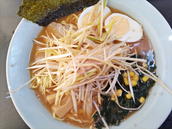 「ねぎみそ＋玉子」@ラーメンショップ 大神保店の写真