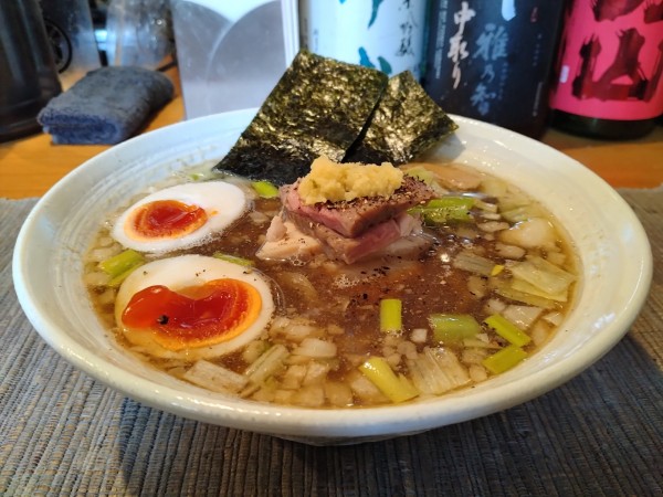 「特製手揉みらぁ麺」@麺屋 さくら井の写真