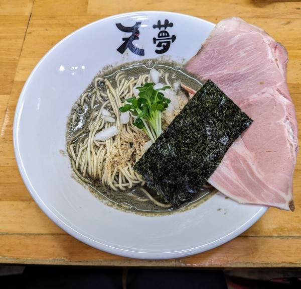 「ヤバニボ(醤油)」@めんや天夢の写真