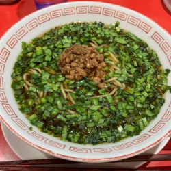 ニラそば麺固め