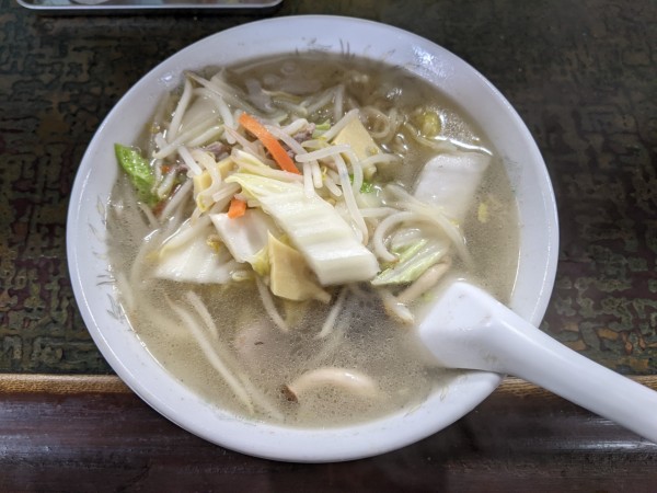 「タンメン：600円」@中華料理 喜楽の写真