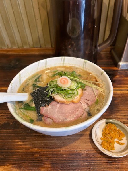 「限定　ゆず一味ミソラーメン」@G麺7の写真