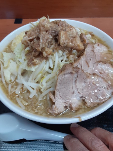 「ニボMAX中盛300g(1050円)」@肉煮干中華そば 鈴木ラーメン店の写真