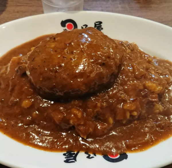「ハンバーグカレー」@日乃屋カレー 大船店の写真