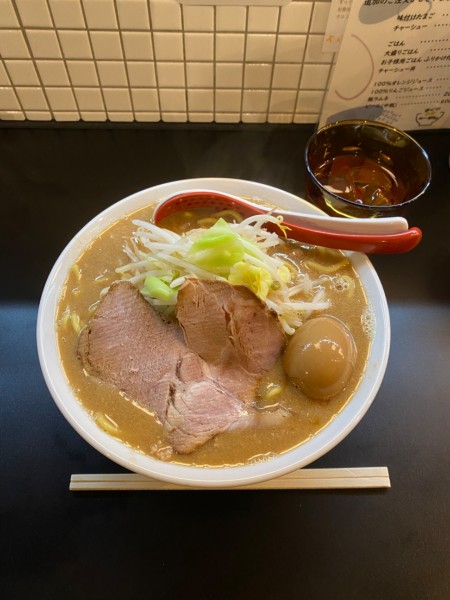 「みそらーめん 味玉入り(大盛り)」@ぼくのみそらーめんの写真