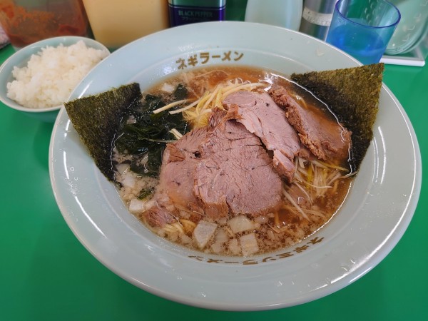 「ネギチャーシュー麺」@ラーメンショップ 柏原店の写真