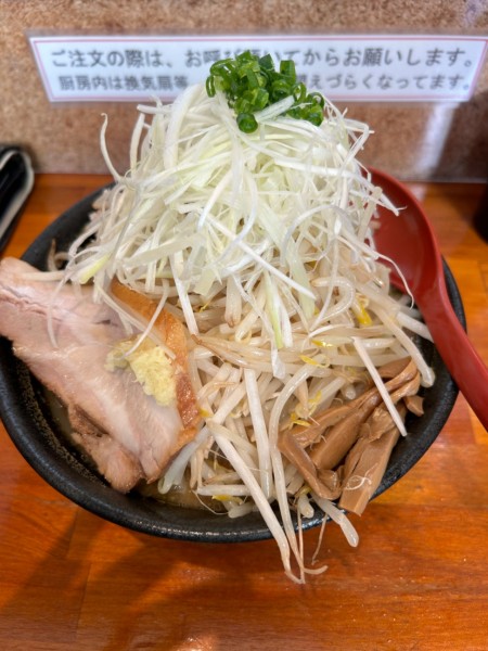 「味噌ガッツ＋もやし」@らーめん 味噌ガッツ お花茶屋店の写真