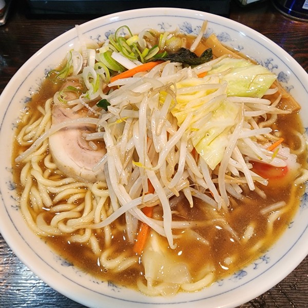 「野菜ラーメン(中盛)」@中華そば・もりそば  さい。の写真