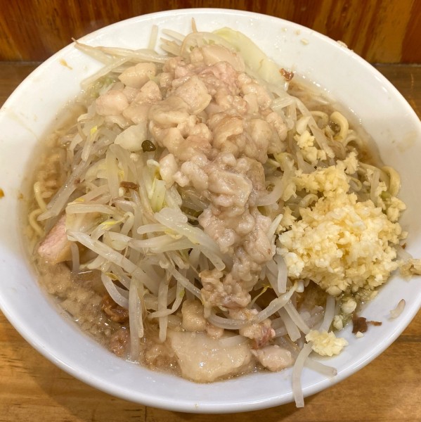「小豚ラーメン 1,000円」@ラーメン二郎 前橋千代田町店の写真