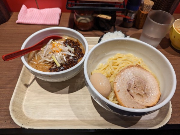 「辛味噌つけ麺」@らーめん 蓮の写真