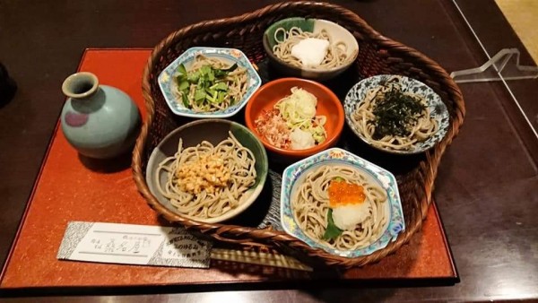 「雪割りそば」@宿場そば 桑名屋の写真