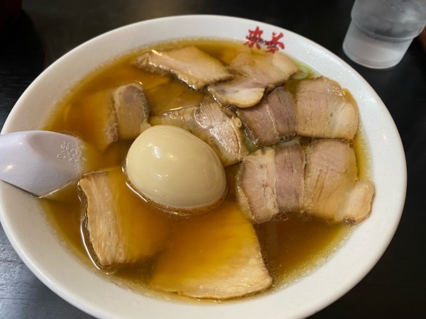 「喜多方チャーシュー麺」@喜多方ラーメン 来夢 会津若松駅前店の写真