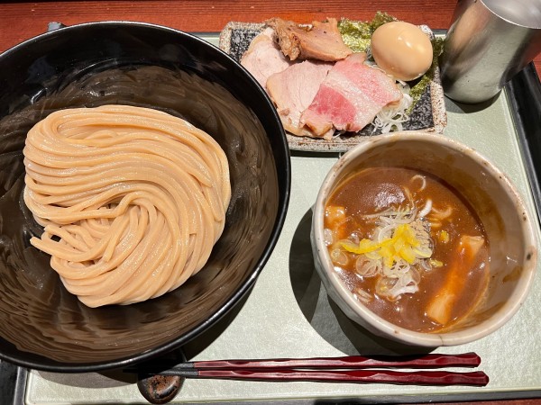 「特製つけ麺」@つけ麺 繁田の写真