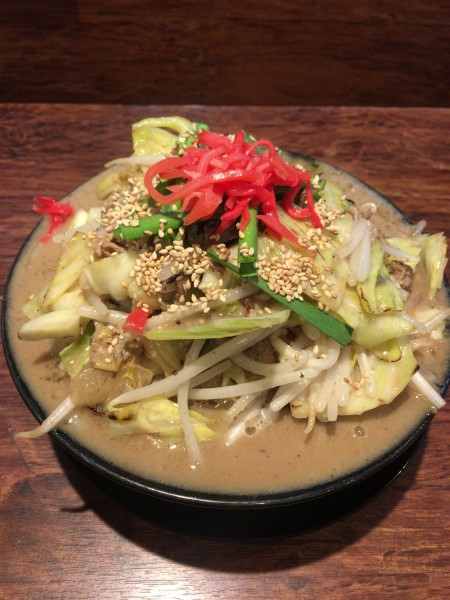 「博多ちゃんぽん（750円）」@博多とんこつ 天神旗の写真